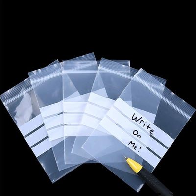 Duidelijke LDPE Ritssluitings Plastic Zak voor Sandwichpakket