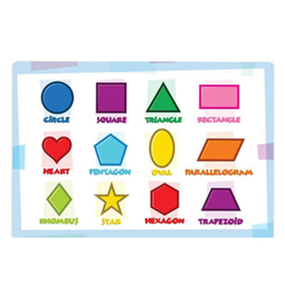 Beschikbare Kleverige Placemats voor Babys/Peuters 12×18inch×0.05mm