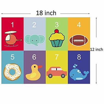 De onderwijs Kleverige Beschikbare Duim van Babyplacemat 12×18 voor Huispartij