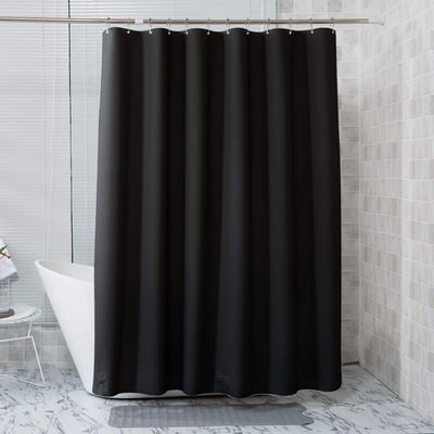 Clear Black-van het de Badkamers Beschikbaar Plastic PEVA bad van kleurenwalmart de douchegordijn