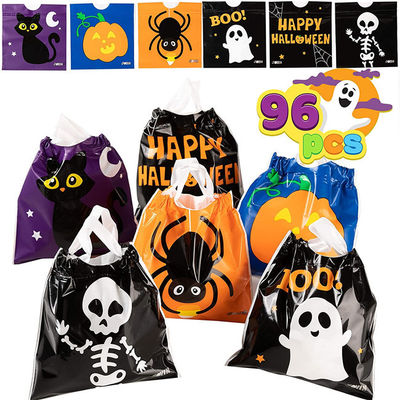 Zakken van Goodie van het Drawstringsopp CPP de Plastic Suikergoed voor Halloween-Gunsten