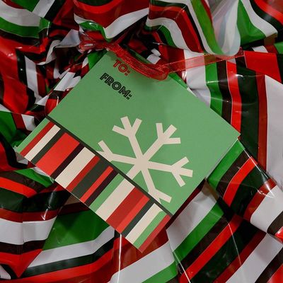 De kleurrijke Plastic Zakken van de Giftomslag voor Kerstmispartij